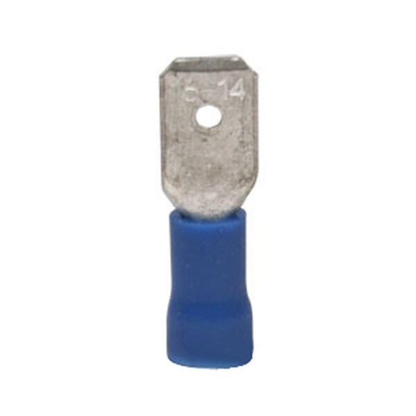 Aftermarket Male Disconnects, Insulated, Wire Size 1614, Tab Size 250, 10 Pk A-R19-AI - main